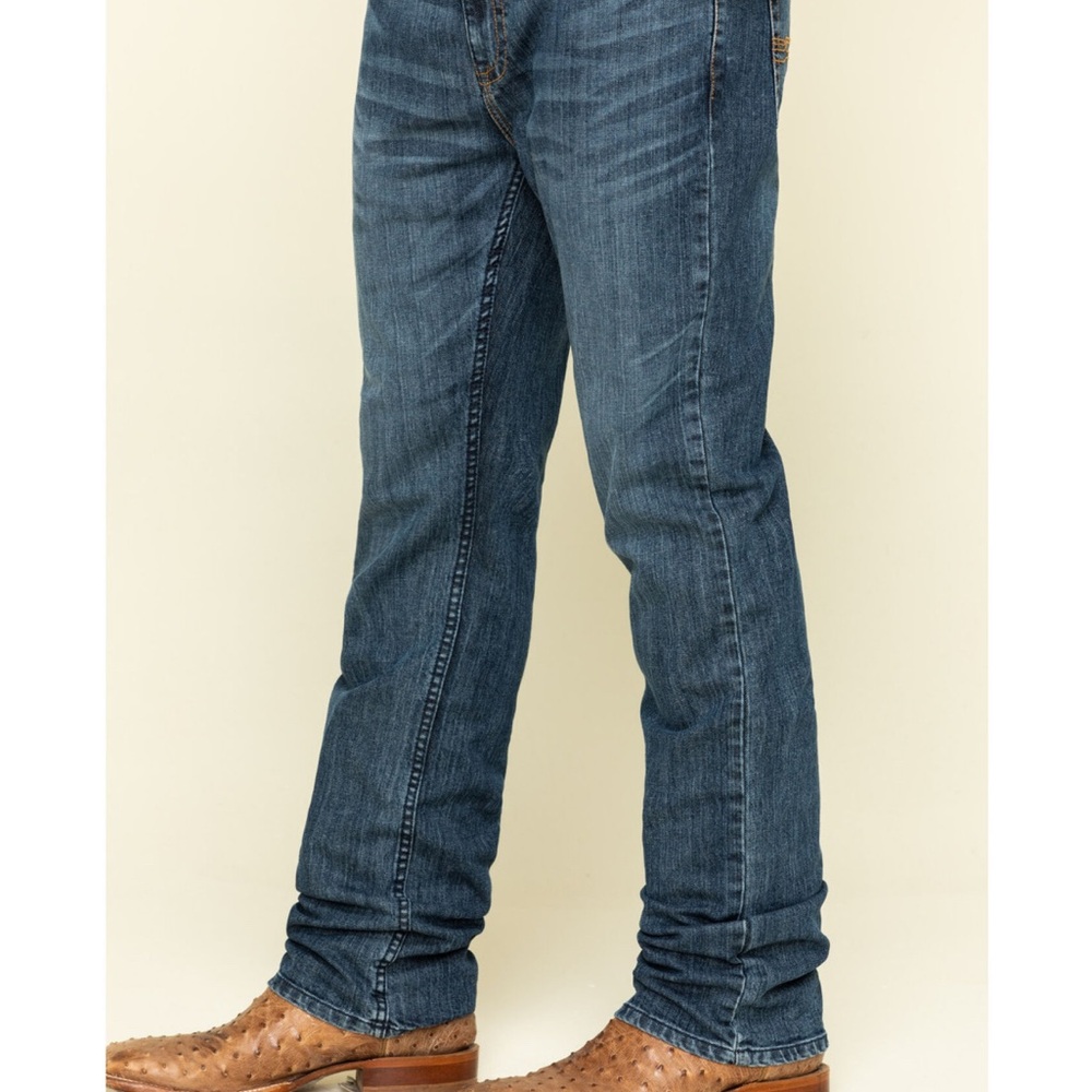 CODY JAMES MEN'S EQUALIZER MEDIUM WASH SLIM STRAIGHT STRETCH JEANS 42W X 30L